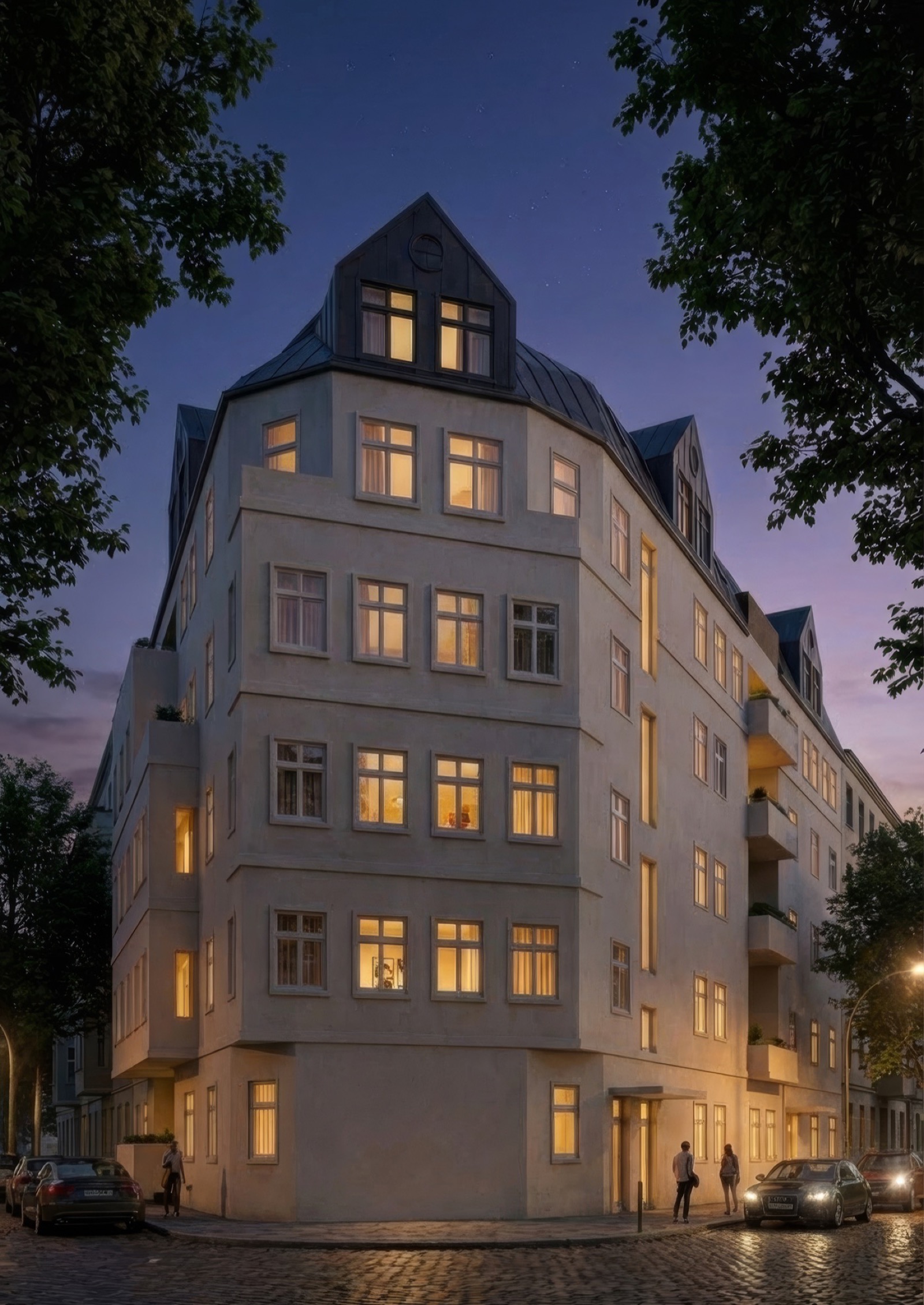 JFS Penthouse Nacht — Berlin Rooftop